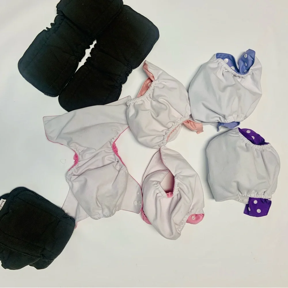 5 alva baby diaper covers with inserts